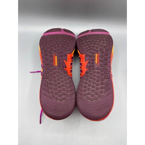 Merrell Shoes Womens 10.5 Allout Fuse Purple Orange Running Trail Athletic - Picture 8 of 8